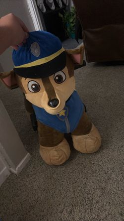 Nick Jr Paw Patrol Chase 6V Plush Ride on Huffy-Rare Brand New Battery W/ Cubby
