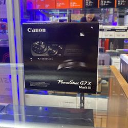 Canon Powershot G7X Mark III Silver 
