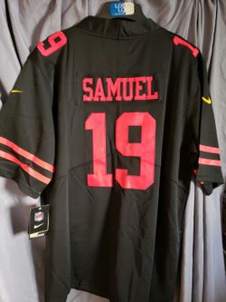San Francisco 49ers Black Men's Football Jersey.