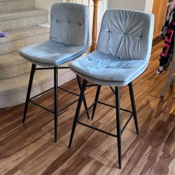 Pair 27” Bar Stools 