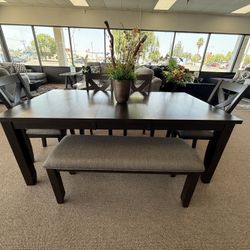 6 Pc Dining Table 