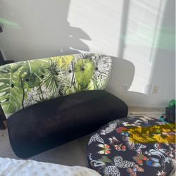 Loveseat And Butterfly Coffee Table 