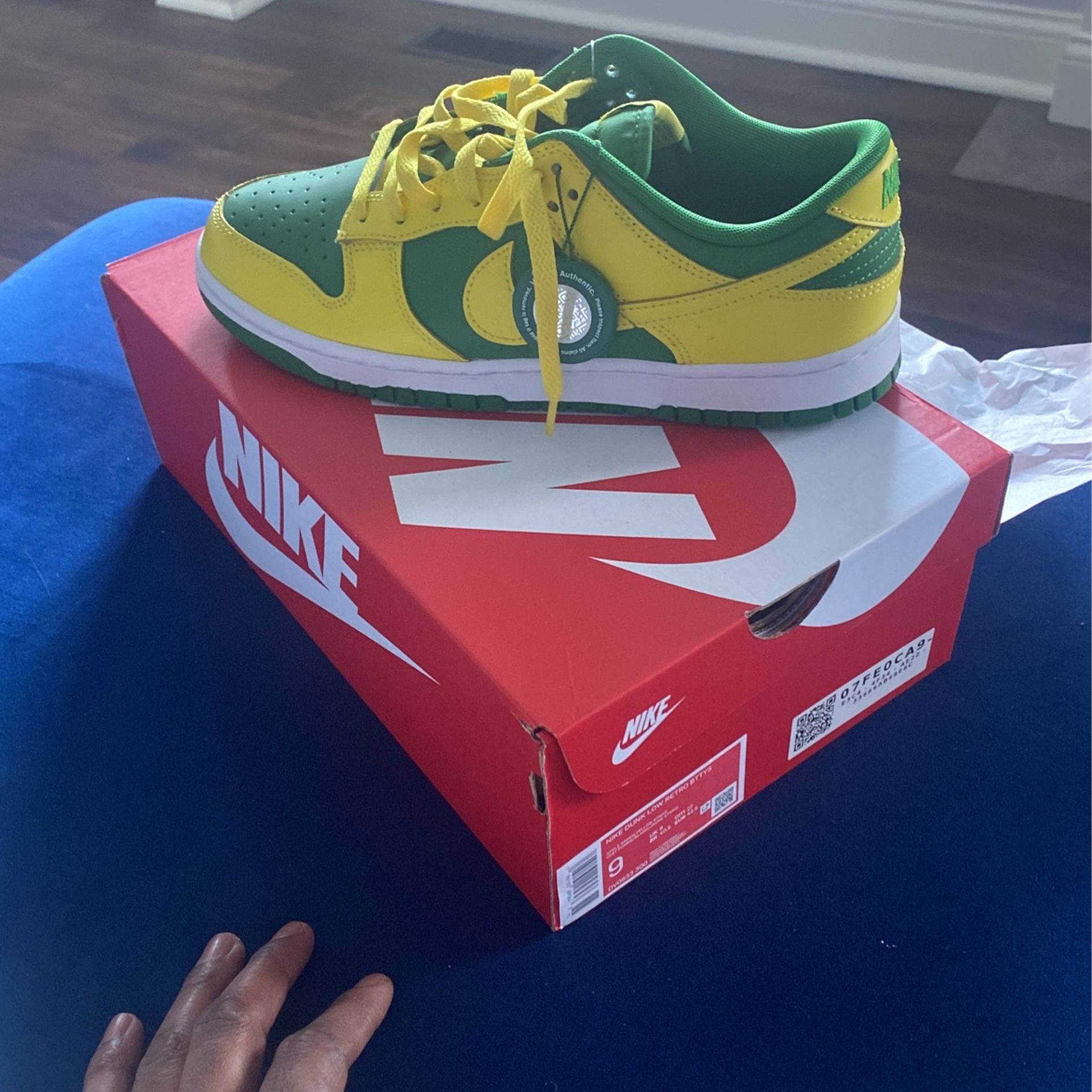 Nike Dunks Low Reverse Brazil