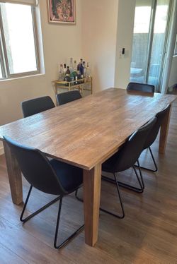 Crate And Barrel Dining Table