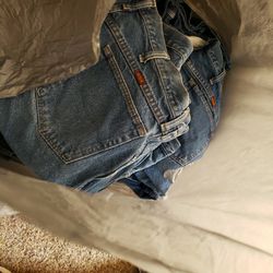 Large Bag Of Men's Rustler Denim Pants 38x32