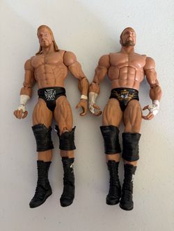 2010/2011 WWE Triple H Action Figures Lot of 2
