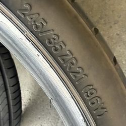 TESLA MODEL S 245/35/21 Toyo (2 Tires) $125.00/ Both 