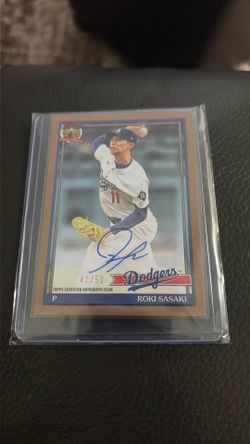 Roki sasaki /50 AUTOGRAPH