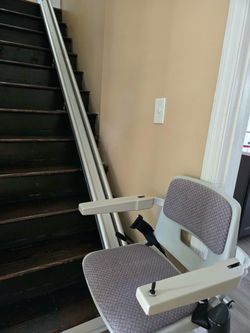 Stair Lift with Rail and Seat