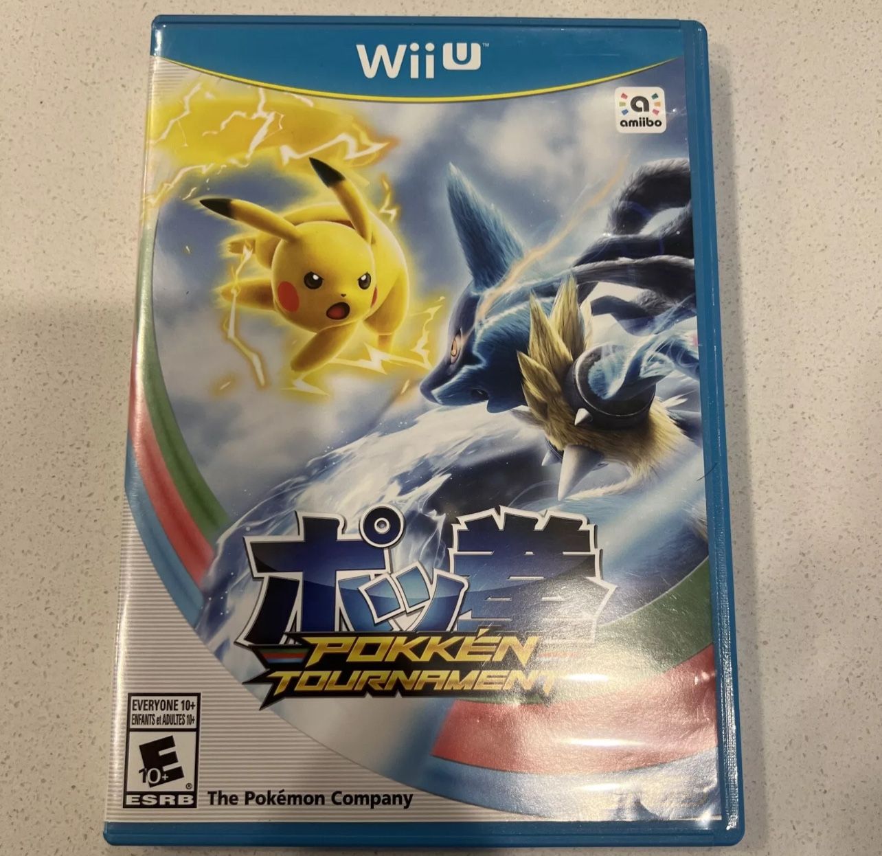 Pokken Tournament Nintendo Wii U Game Complete In Box
