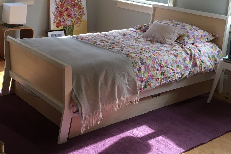 Children Bed With Trundle Underneath