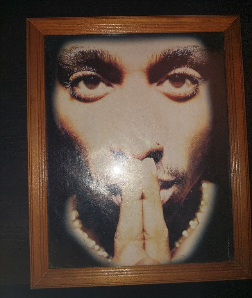 2Pac 'R U Still Down' Wood Framed Magazine Photo