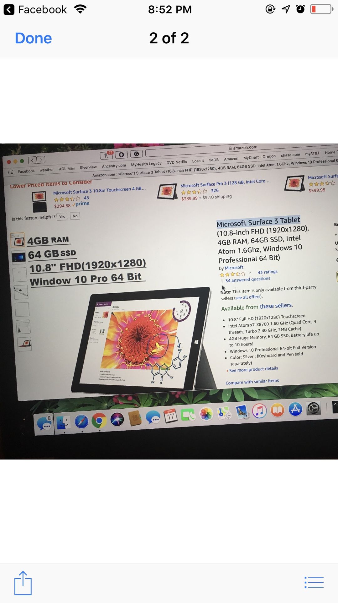 Microsoft Surface Pro 2018