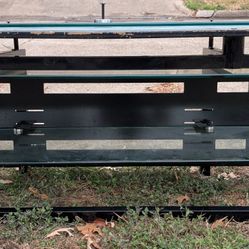 BDI Tempered glass TV Entertainment Stand