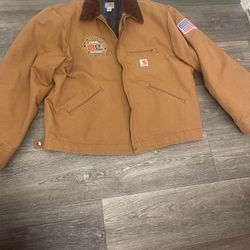 Carhartt Detroit Jacket Size Xl Fits Like Large