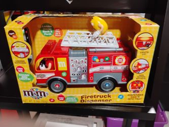 M And M Firetruck With Box     