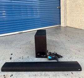 Polk Soundbar and Subwoofer System