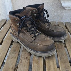 Size 9.5 D Ariat Work Boots Soft Toe