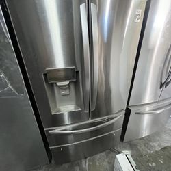 LG 4 Door Stainless Steel Refrigerator