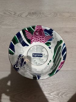 Supreme Waves Ceramic Bowl Multicolor
