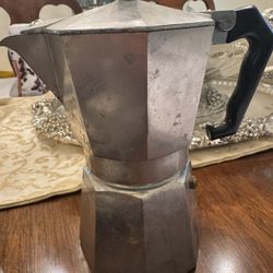 Espresso Junior Express Stove Top Large Vintage Espresso Coffee Maker Made in Italy