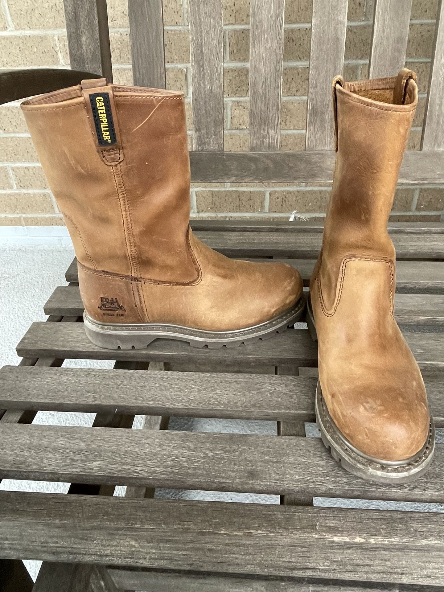 Work Boots - Caterpillar Revolver 10” Pull On 