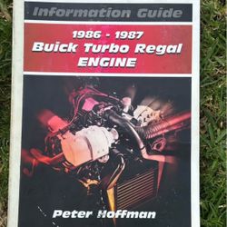 Buick Turbo Regal Engine 86-87 Book