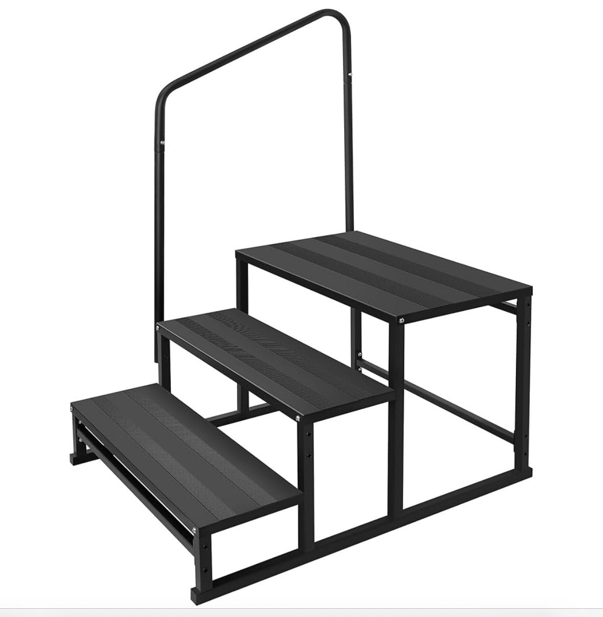 JY Performance RV Steps with Handrail f3 Step Stool Brand new in the box