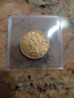 10$ Gold Piece 1888
