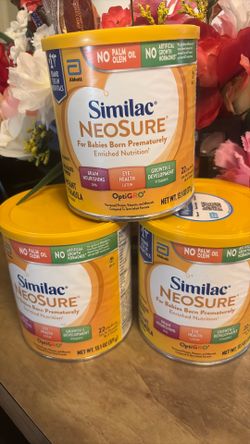 For sale: Similac Neosure 13 oz cans of formula