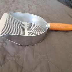Stainless Steel Cat Litter Scoop with Broom & Dustpan