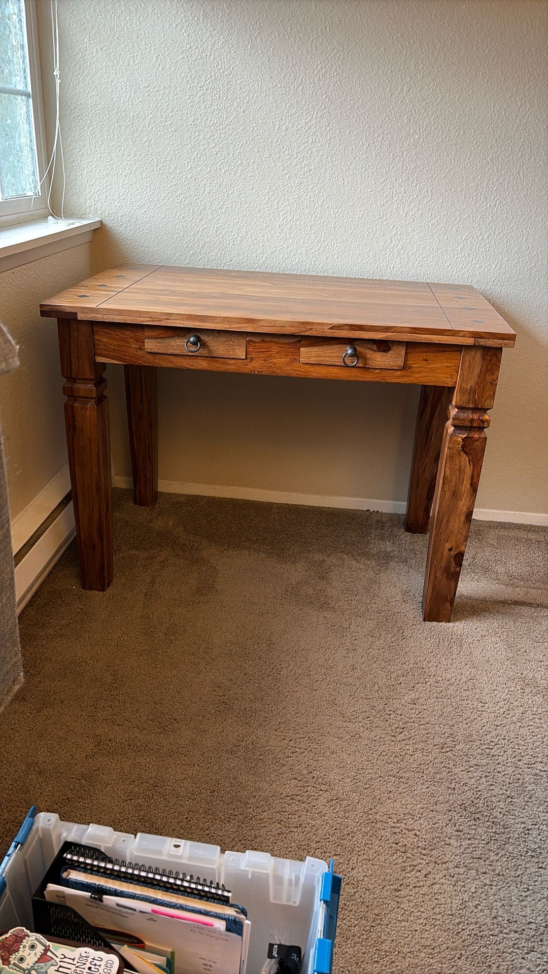 Sheesham Solid Wood Desk