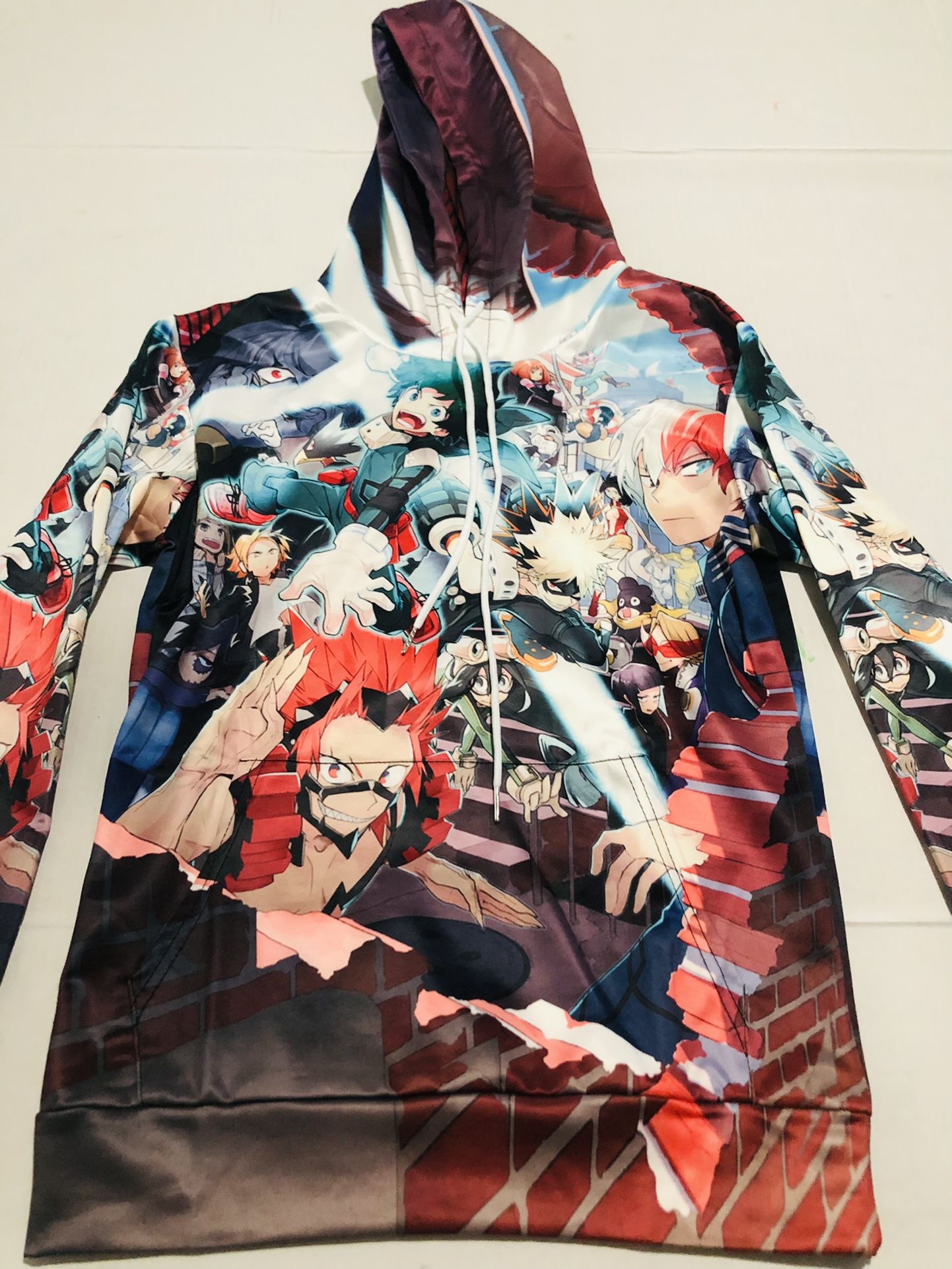 New Anime Hoodie Size S