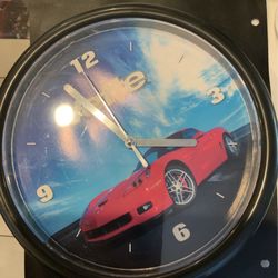 Corvette Clock