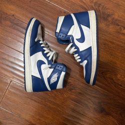 Storm Blue Jordan 1s