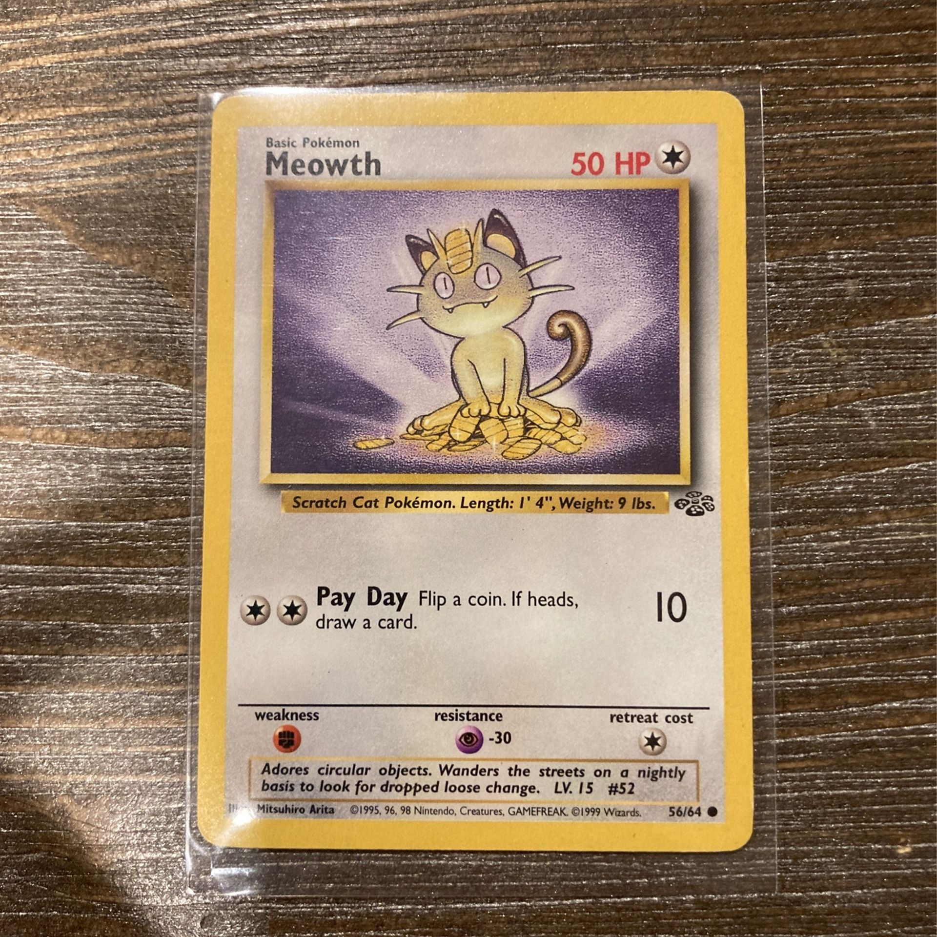 1999 Pokémon Meowth