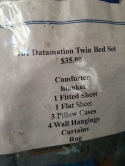 101 Dalmatian twin bed set