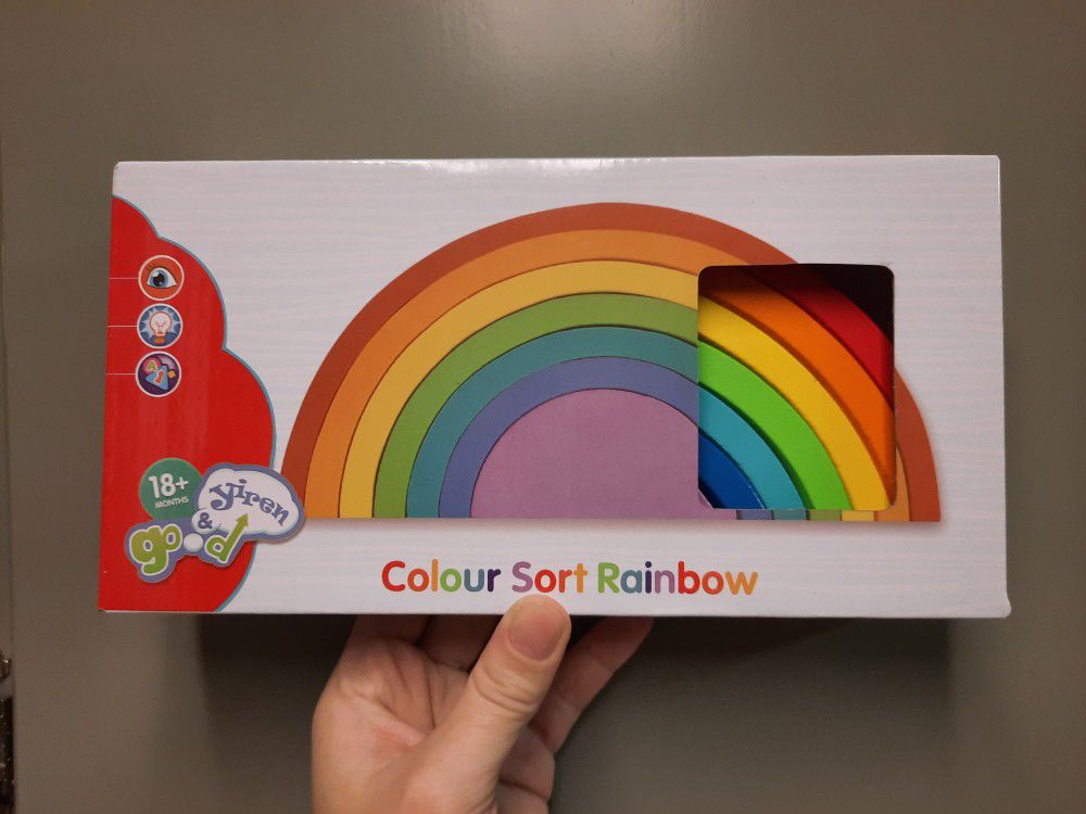 Montessori Color Sorting Rainbow