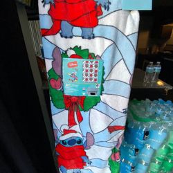 Stitch Disney Christmas Blanket $25