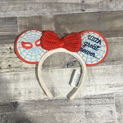 Marvel Spiderman Disney Parks Ears