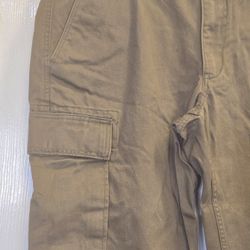 NWT Men's Eddie Bauer Saddle Tan Cargo Hiking Pants Size 38X30 