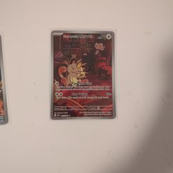 Pokemon Meowth Full Art Destined Rivals