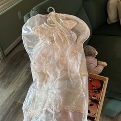 Vestído  de bautizo 