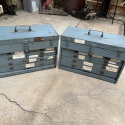 2 Kennedy Machinist Tool Box/ Sign Painters Box 