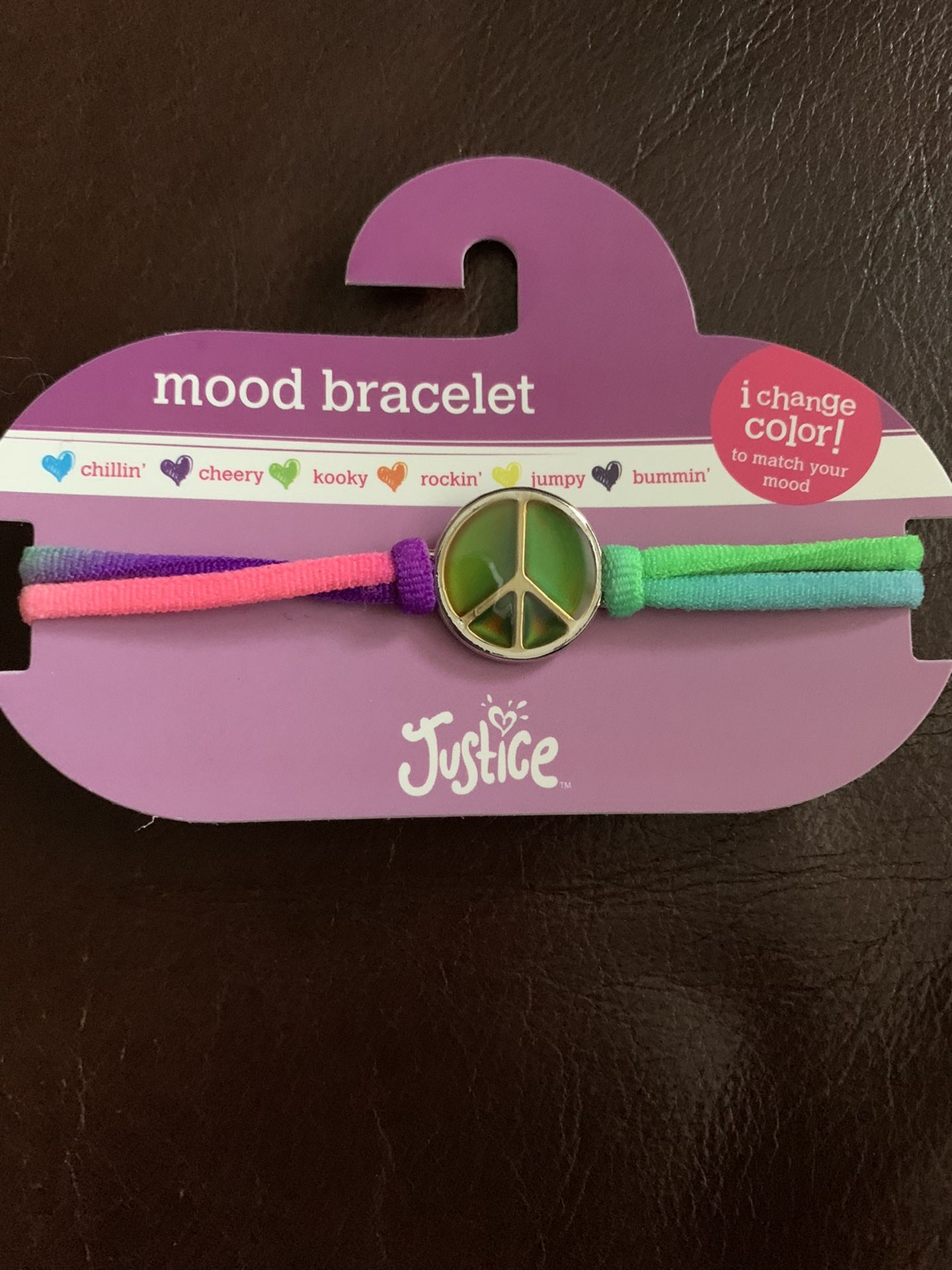 Justice mood bracelet new