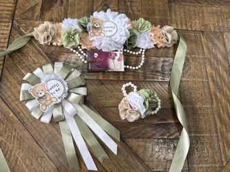 Maternity Sash Set 600