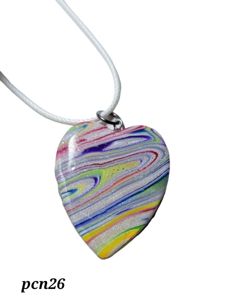 Polymer Clay Pendant necklaces