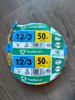 Southwire 12/3 UF-B Outdoor Wire 50 ft