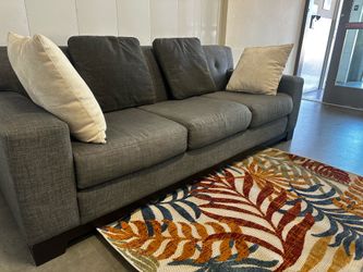 GRAY SOFA W/ FREE DELIVERY