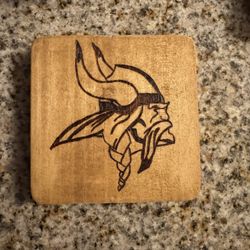 Wood burned Coasters